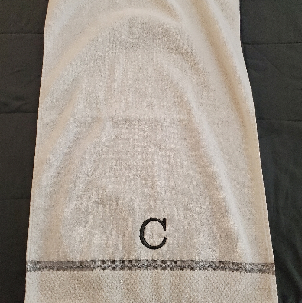 Embroidered hand towel